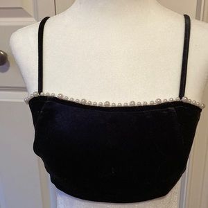 Urban Outfitters velvet top